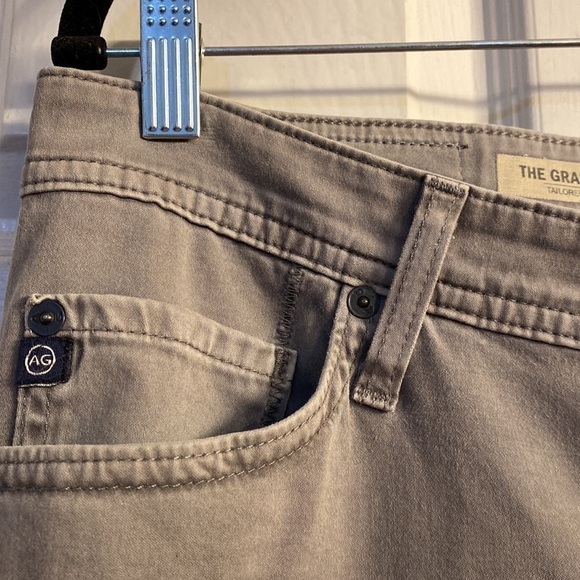 AG Adriano Goldschmied Graduate Grey Stretch Jeans 30x34 - Picture 5 of 9
